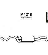 FENNO STEEL - P1218 - Глушитель AUDI A4 (8D2, B5) 1.9 TDI 96-01